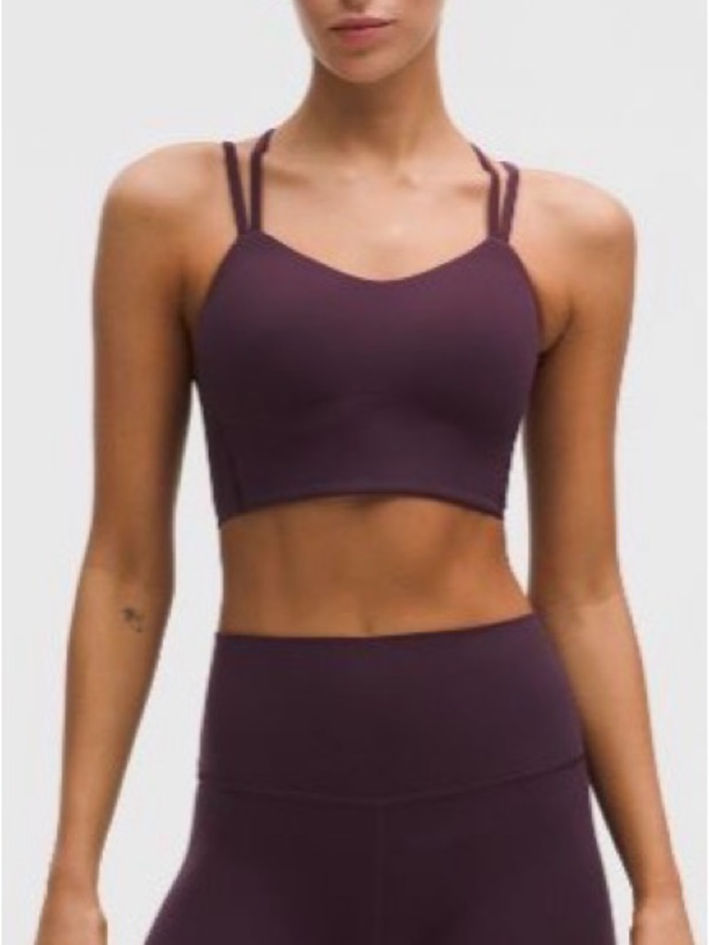 Like a Cloud Longline Bra
*Light Support, B/C Cup -Plum